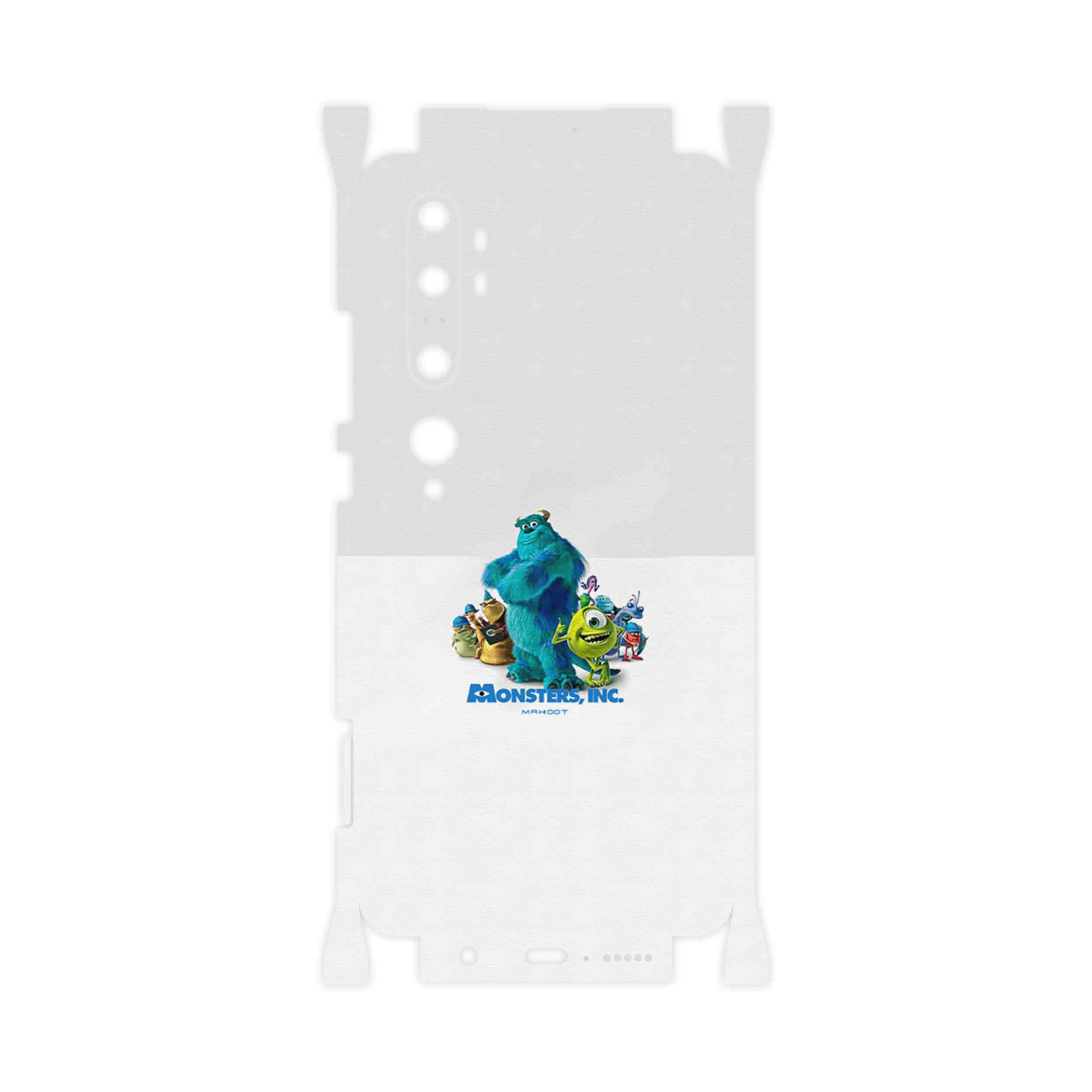 برچسب پوششی ماهوت مدل Monsters Inc-FullSkin مناسب برای گوشی موبایل شیائومی Mi Note 10 Pro