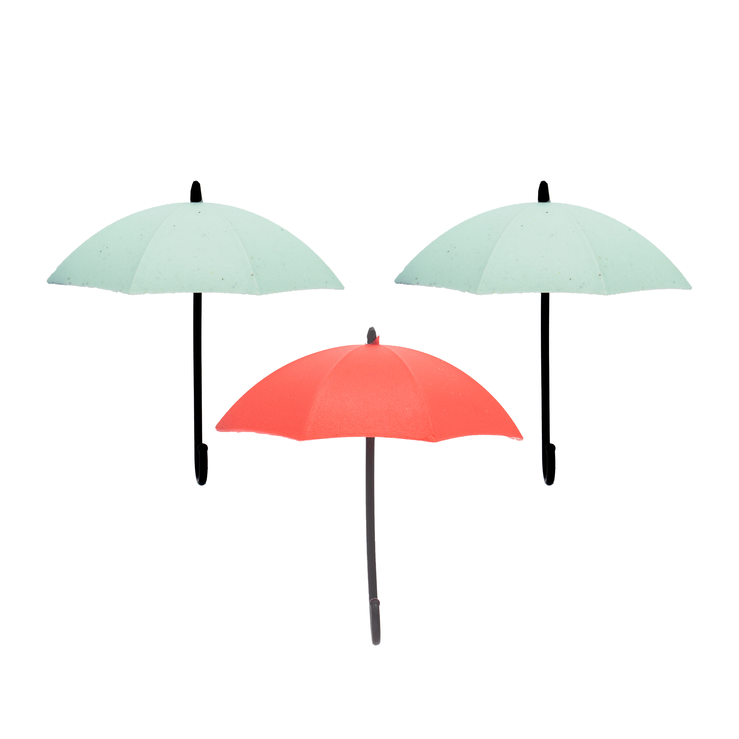 آویز تزیینی طرح  چتری بسته  3 عددی