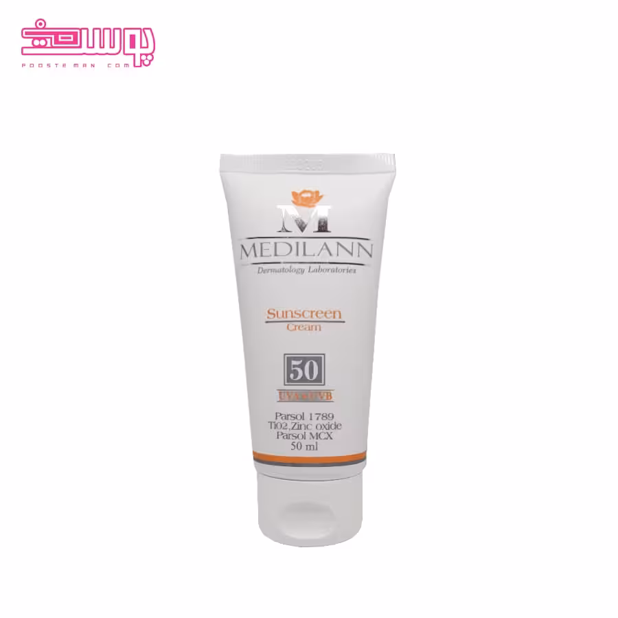 ضد آفتاب رنگی مدیلن SPF 50 حجم 50ml