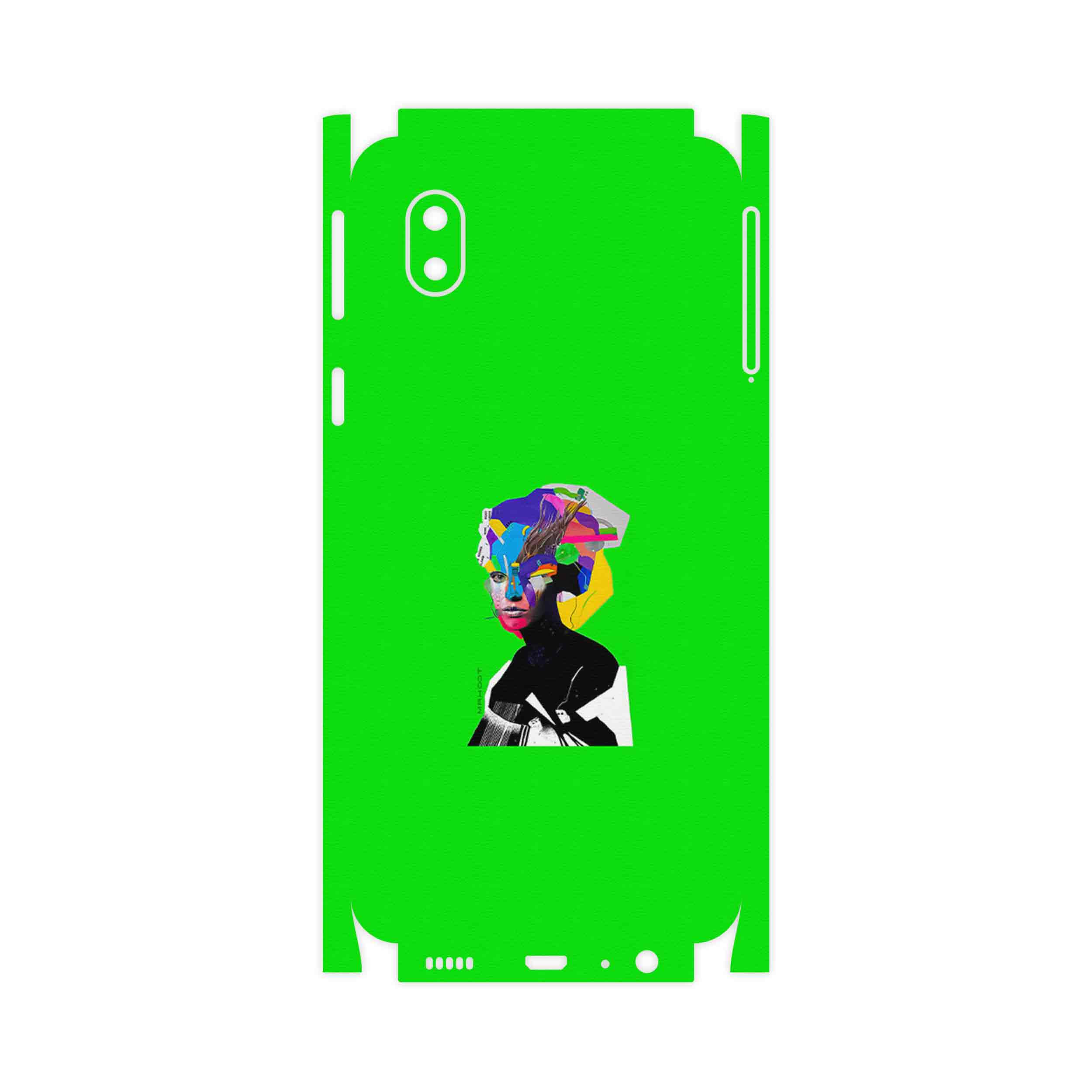 برچسب پوششی ماهوت مدل Collage of Women Portrait 3-FullSkin مناسب برای گوشی موبایل سامسونگ Galaxy A01 Core