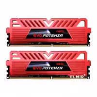 رم دسکتاپ DDR4 دوکاناله 3200 مگاهرتز CL16 گیل مدل Evo Potenza ظرفیت 32 گیگابایت