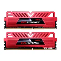 رم دسکتاپ DDR4 دوکاناله 3200 مگاهرتز CL16 گیل مدل Evo Potenza ظرفیت 32 گیگابایت