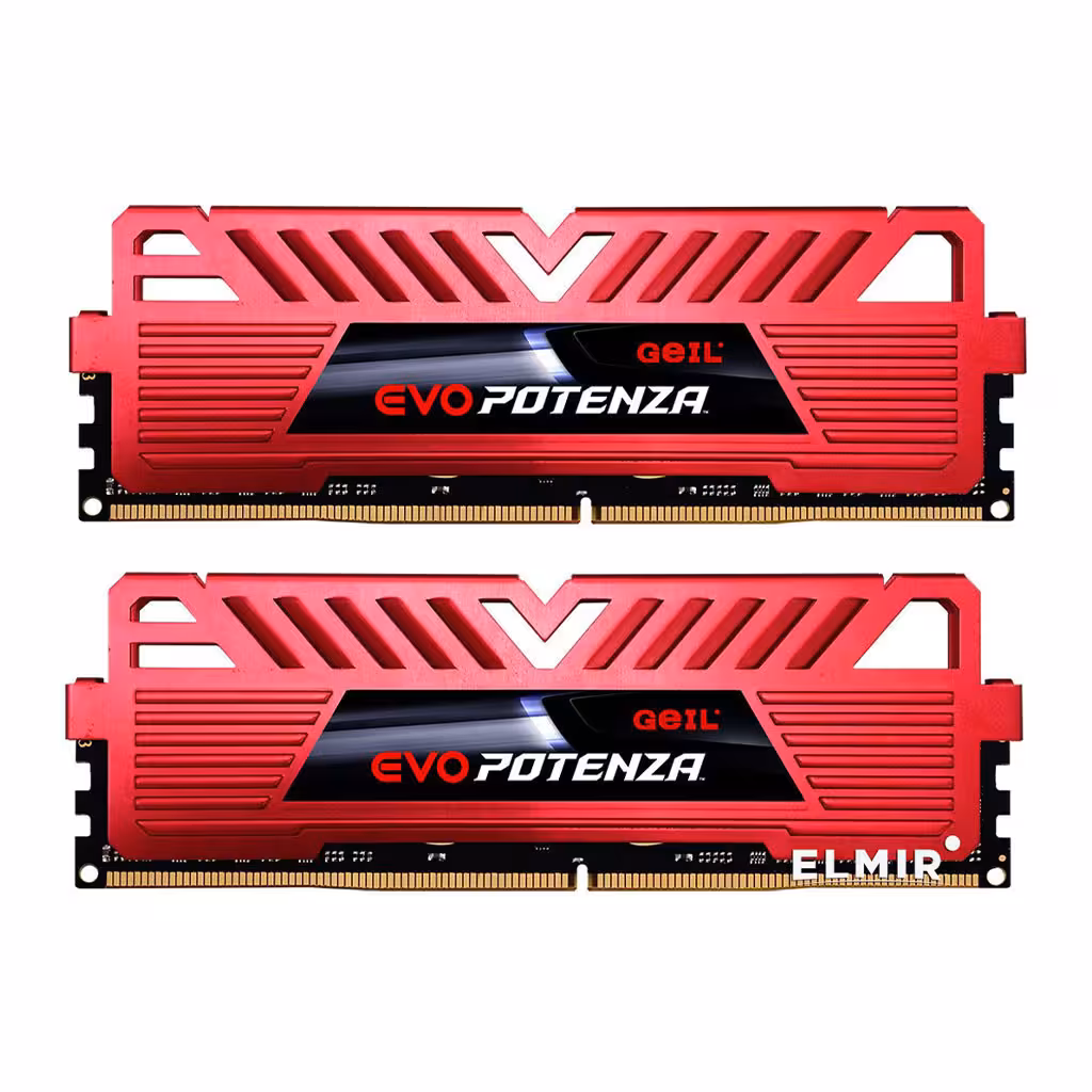 رم دسکتاپ DDR4 دوکاناله 3200 مگاهرتز CL16 گیل مدل Evo Potenza ظرفیت 32 گیگابایت