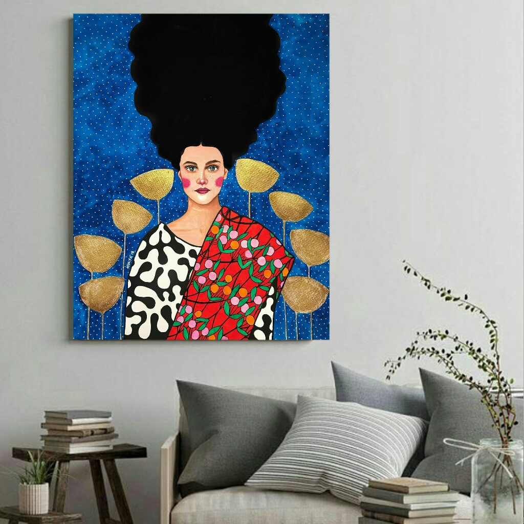  تابلو بوم طرح مدرن مدل TB1232