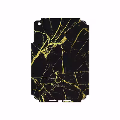 برچسب پوششی ماهوت مدل Graphite-Gold-Marble مناسب برای تبلت اپل iPad mini 2012 A1432