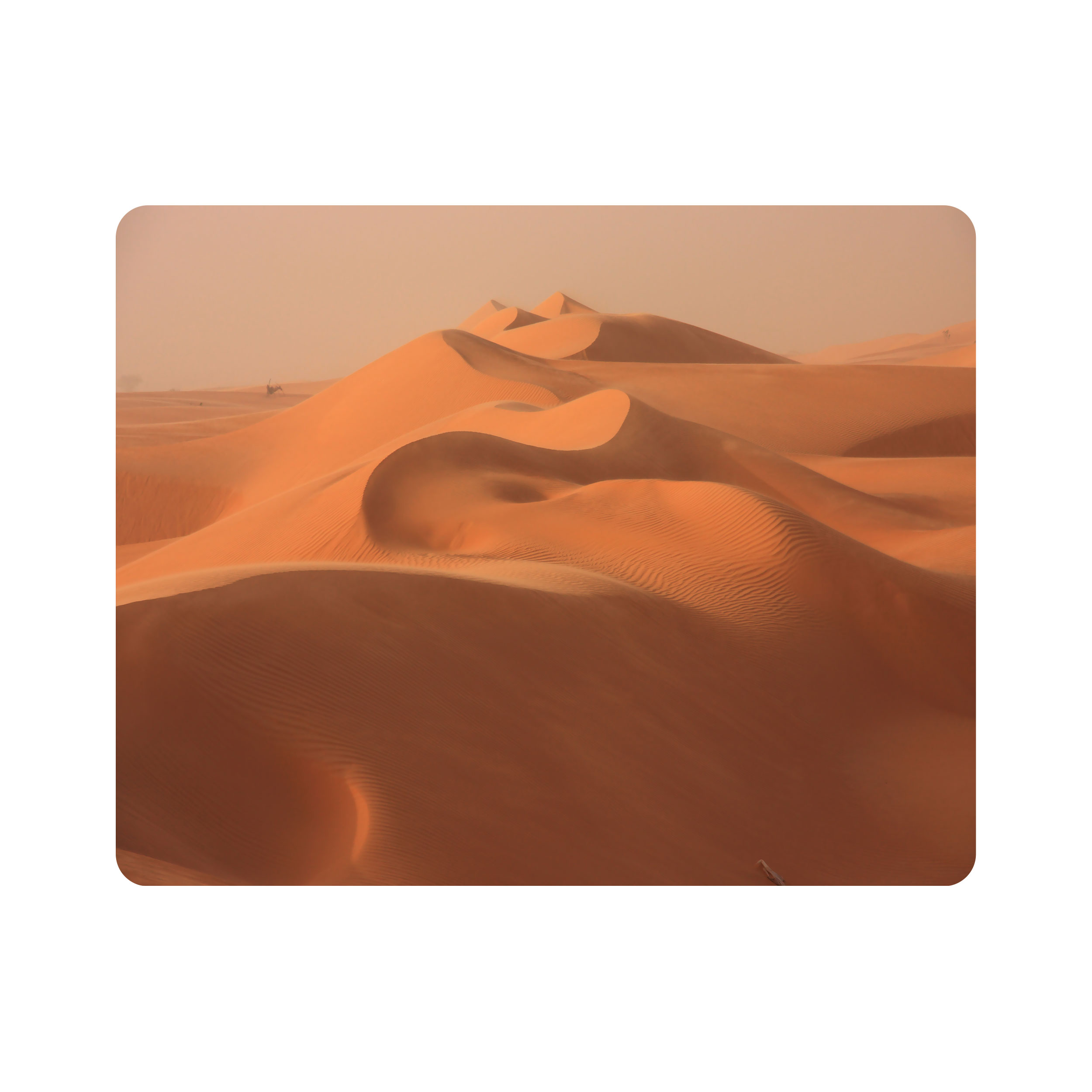 ماوس پد اطلس آبی طرح بیابان مدل T6921