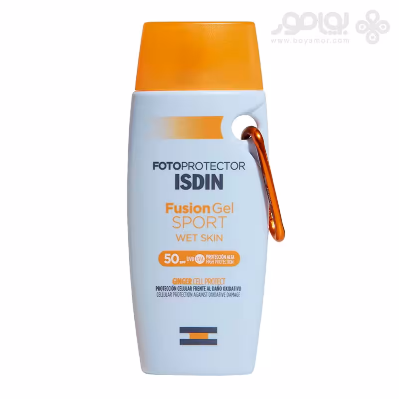 ضد آفتاب بدن ایزدین مدل FUSION GEL SPORT حاوی SPF50 حجم 100 میل