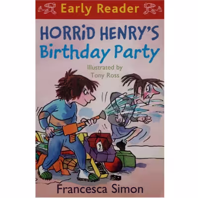 كتاب Horrid Henrys Birthday Party اثر Francesca Simon انتشارات Orion