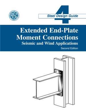 [PDF] دانلود کتاب Aisc - Design Guide 04 - Extended End-Plate Moment Connections, 2nd ed, 2003