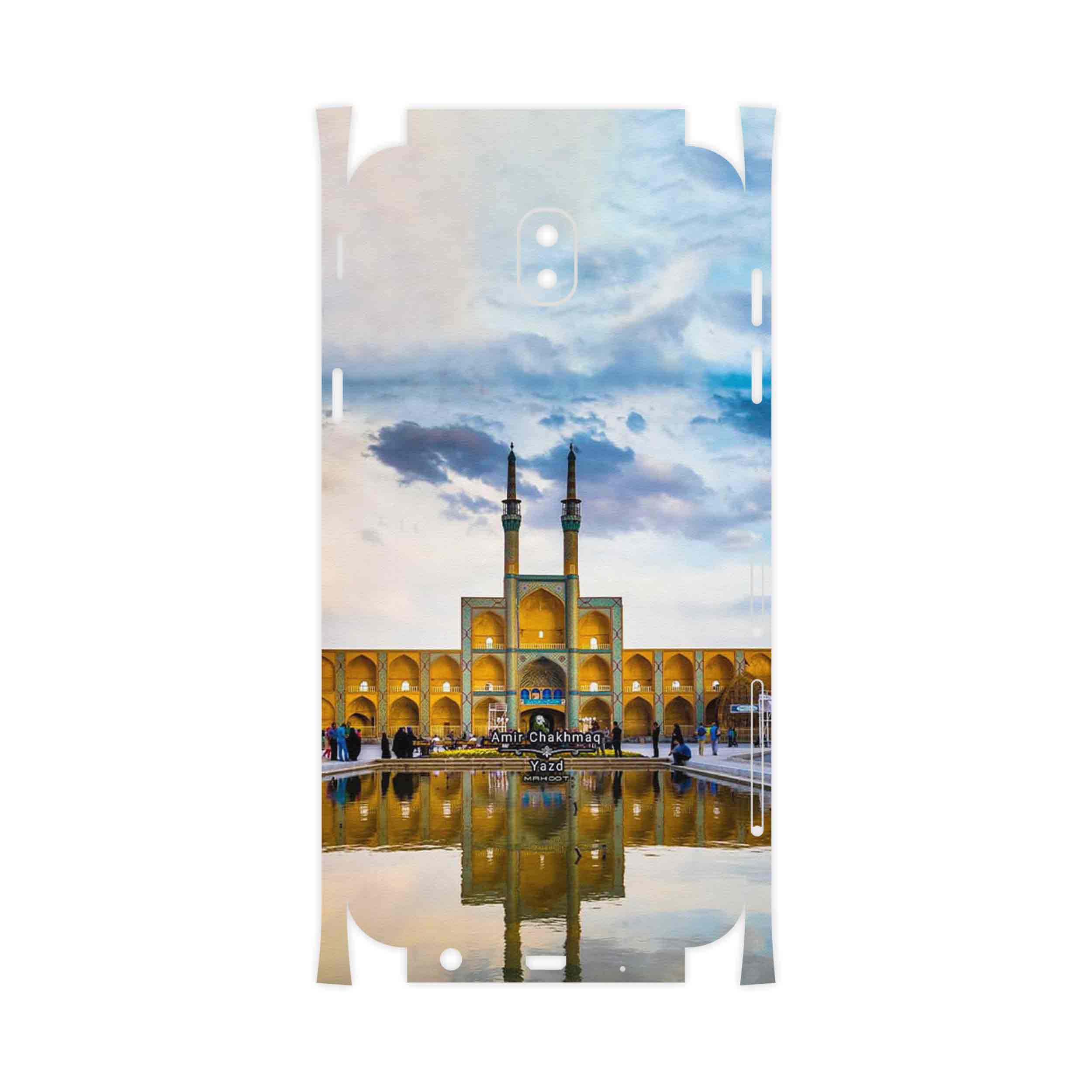 برچسب پوششی ماهوت مدل Amir Chakhmaq Square Yazd-FullSkin مناسب برای گوشی موبایل سامسونگ Galaxy J5 Pro