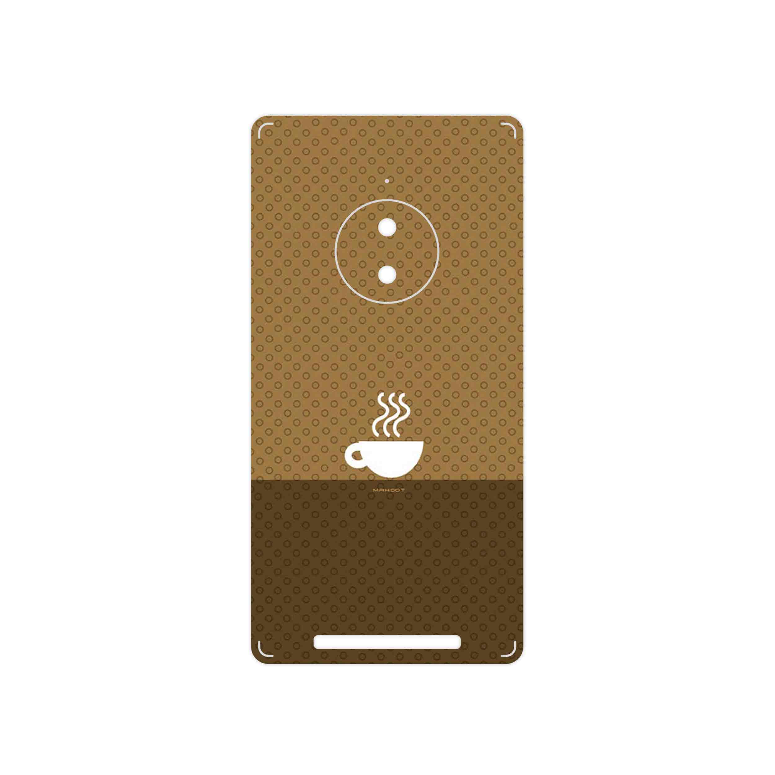 برچسب پوششی ماهوت مدل Minimal Cup of Coffee Icon مناسب برای گوشی موبایل نوکیا Lumia 830