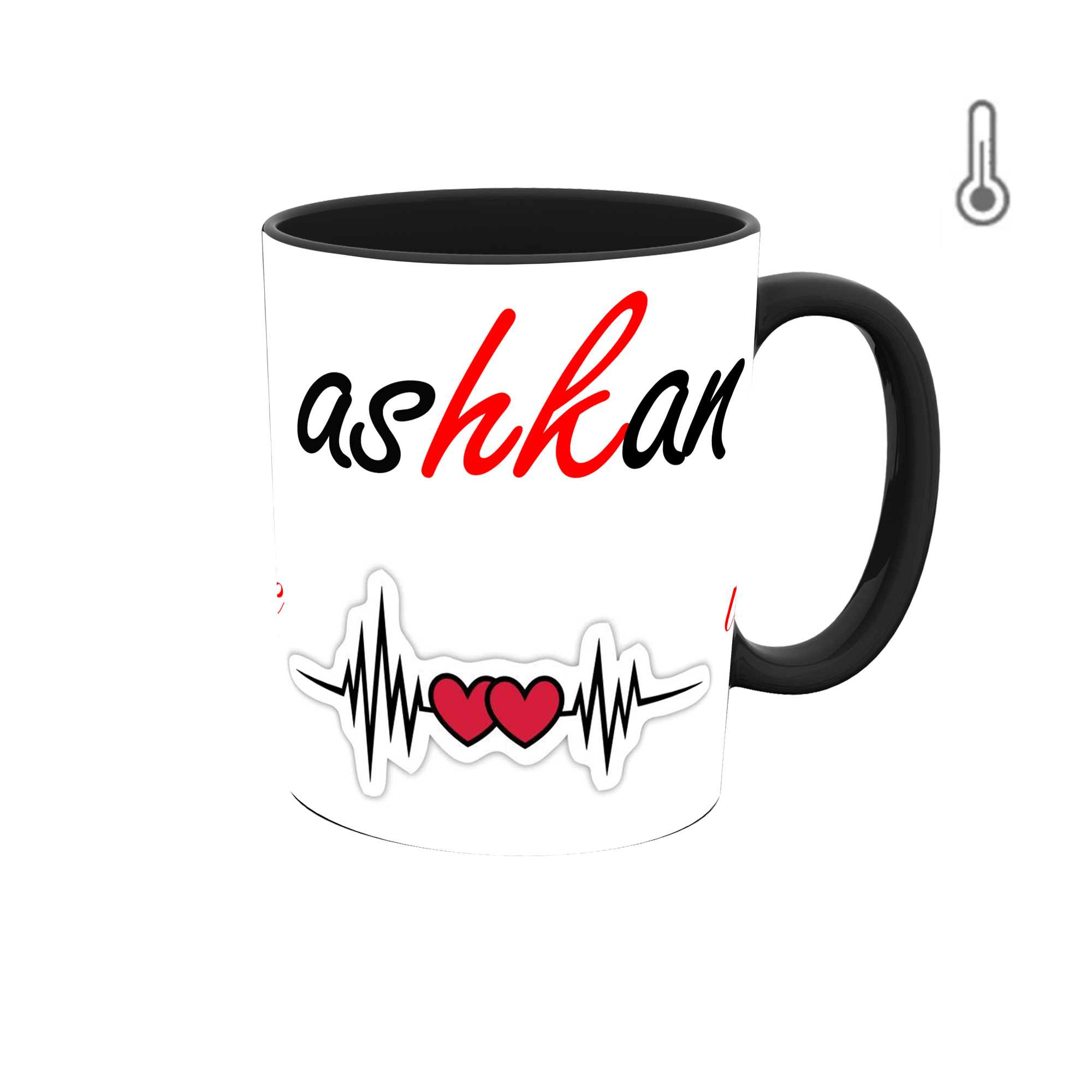 ماگ حرارتی طرح اسم اشکان