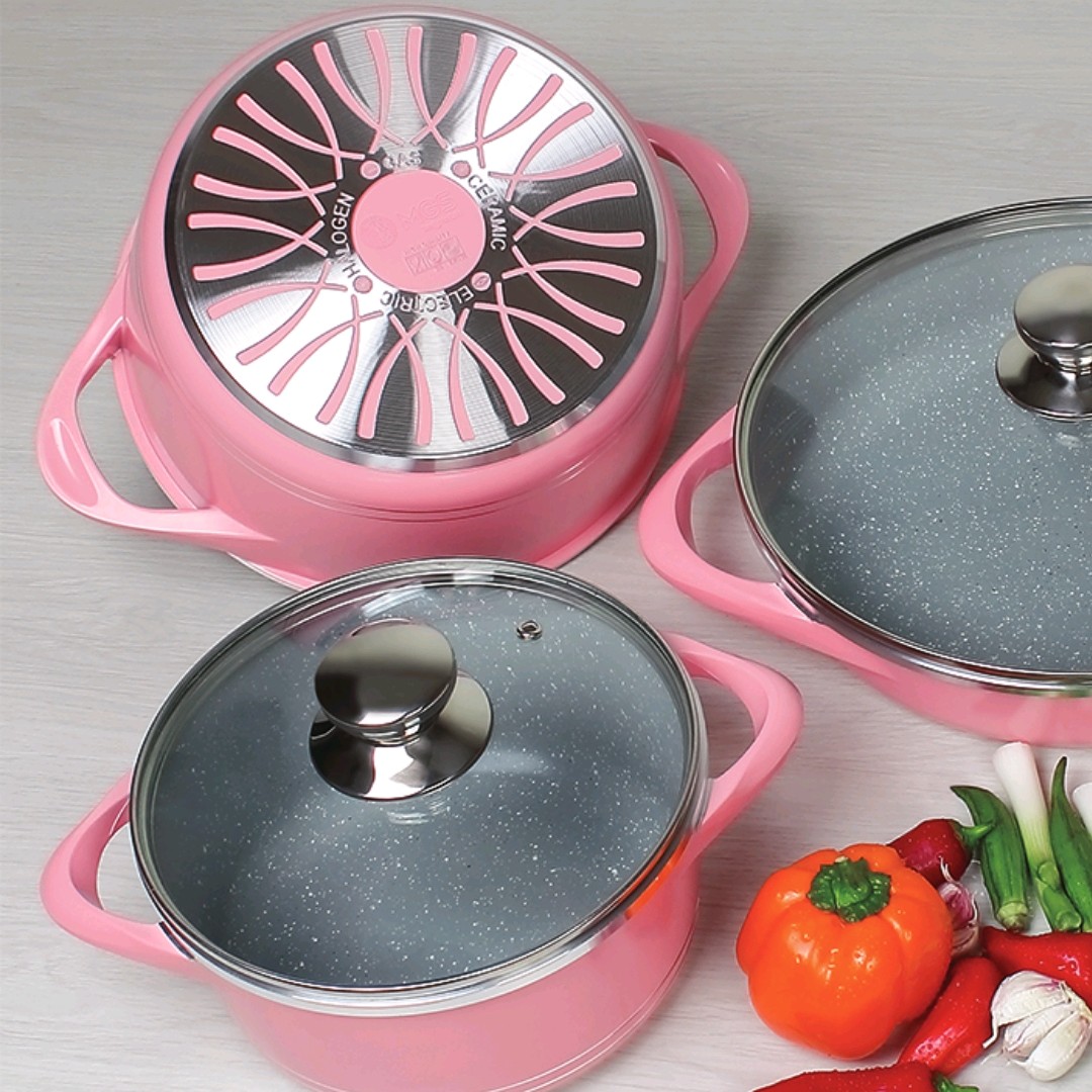 سرویس قابلمه 29 پارچه MGS ام جی اس ITALYA-B (کد 5552) در 3 رنگ