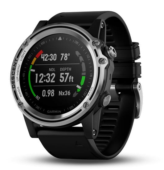 ساعت ورزشی گارمین مدل Descent MK1 silicone silver