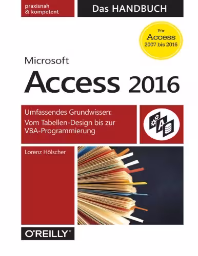 خرید و دانلود نسخه کامل کتاب Microsoft Access 2016 – Das Handbuch