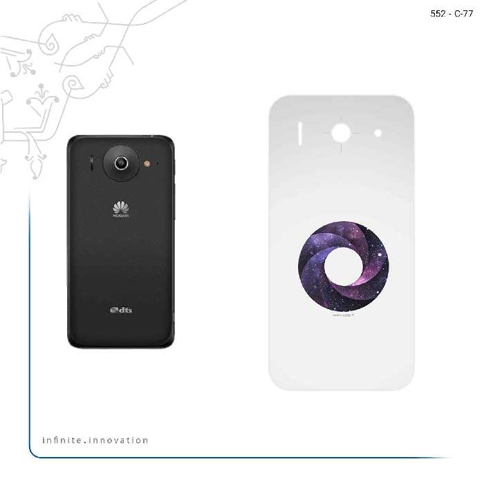 برچسب پوششی ماهوت مدل Minimal Universe Lens مناسب برای گوشی موبایل هوآوی Ascend G510