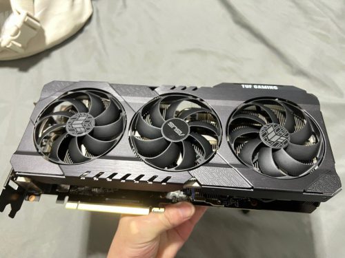 کارت گرافیک ASUS TUF Gaming  RX 6700 XT OC 12GB GDDR6 (استوک)دما 65