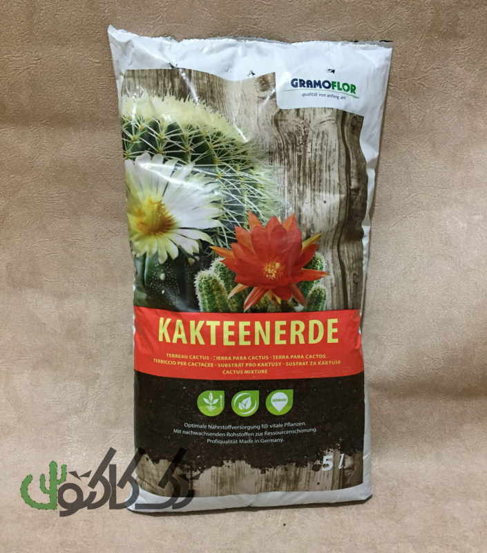 خاک کاکتوس گراموفلور(گرامافلور) 5 لیتری