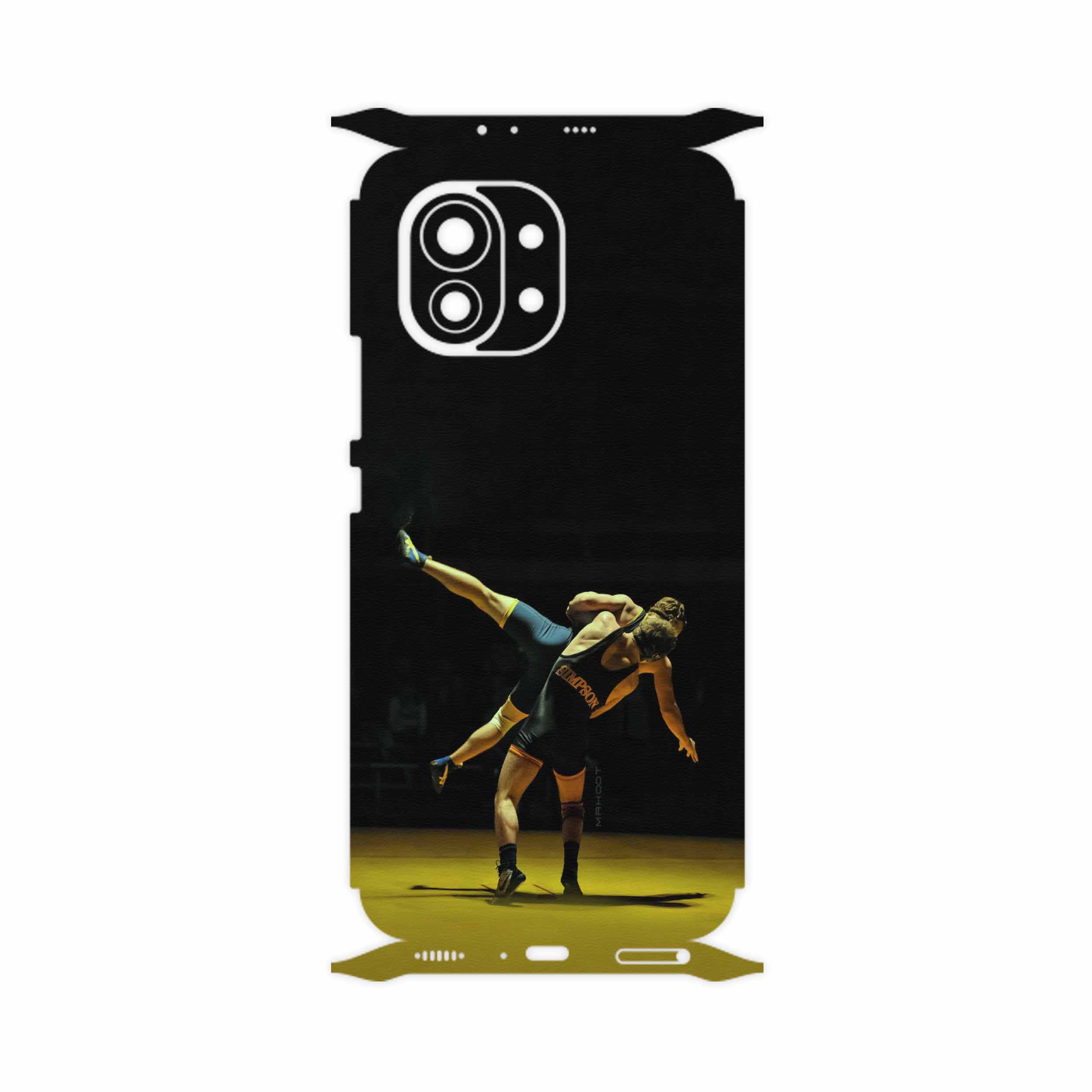 برچسب پوششی ماهوت مدل Wrestling-FullSkin مناسب برای گوشی موبایل شیائومی Mi 11 5G