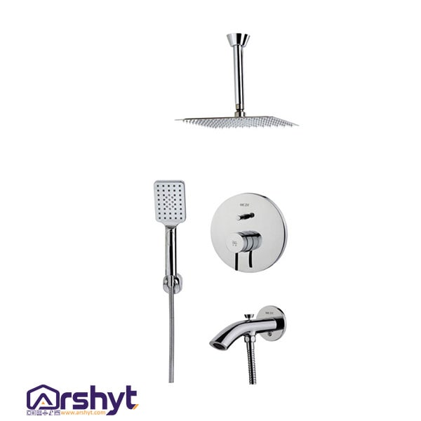 شیر حمام توکار KWC مدل زو تیپ چهار - لوازم خانه و آشپزخانه آرشیت