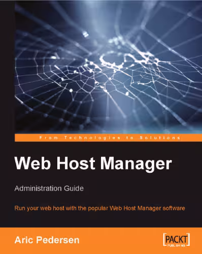 خرید و دانلود نسخه کامل کتاب Web Host Manager Administration Guide