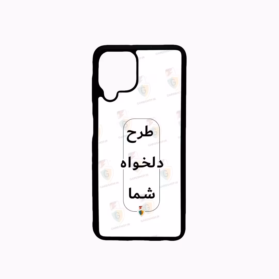 قاب طرح دلخواه گوشی سامسونگ A22 4g دور ژله پشت گلس