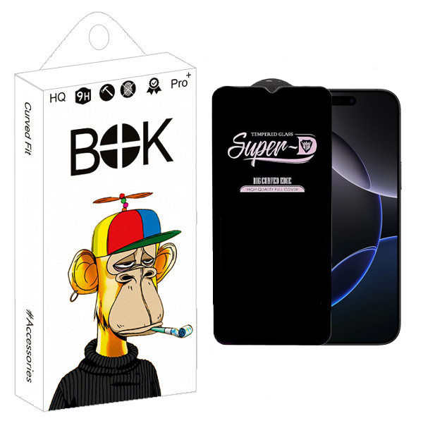محافظ صفحه نمایش بوک مدل SuperD Touch مناسب برای گوشی موبایل اپل Iphone 16 Pro Max | کالا برتری