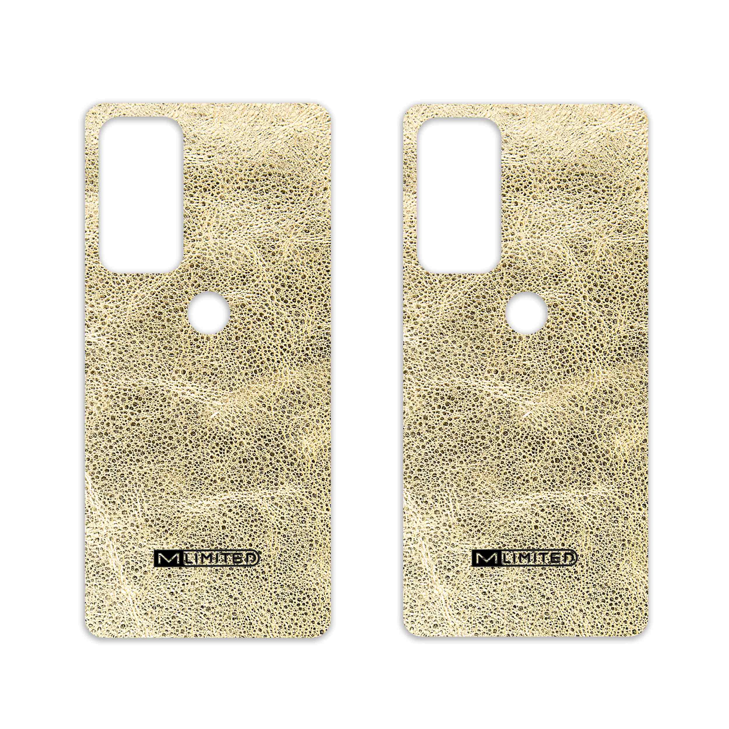 برچسب پوششی ماهوت مدل M-LIMITED-G-Chrome مناسب برای گوشی موبایلموتورولا Edge 20بسته دو عددی