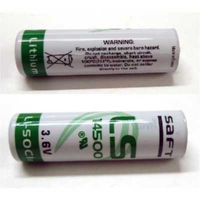  باتری لیتیومی سافت مدل LS14500 ظرفیت 2600 میلی آمپر ساعت