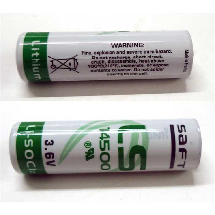  باتری لیتیومی سافت مدل LS14500 ظرفیت 2600 میلی آمپر ساعت