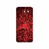 برچسب پوششی ماهوت مدل Red Printed Circuit Board مناسب برای گوشی موبایل سامسونگ Galaxy A8 2016