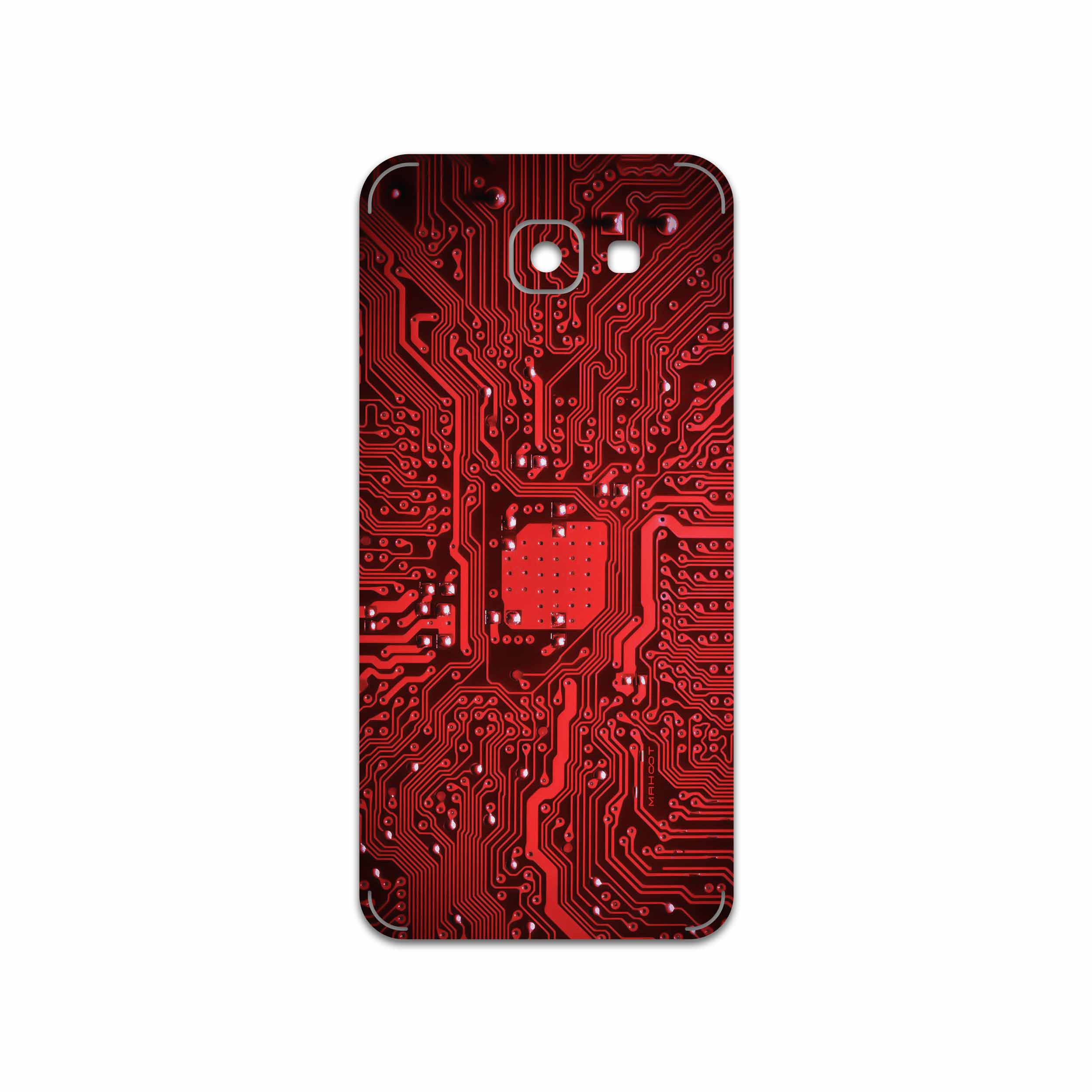 برچسب پوششی ماهوت مدل Red Printed Circuit Board مناسب برای گوشی موبایل سامسونگ Galaxy A8 2016