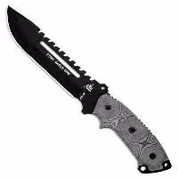 چاقو تیغه ثابت تاپس مدل steel eagle 107c