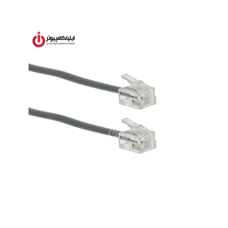 کابل تلفن و مودم 4 پین به طول 2 متر