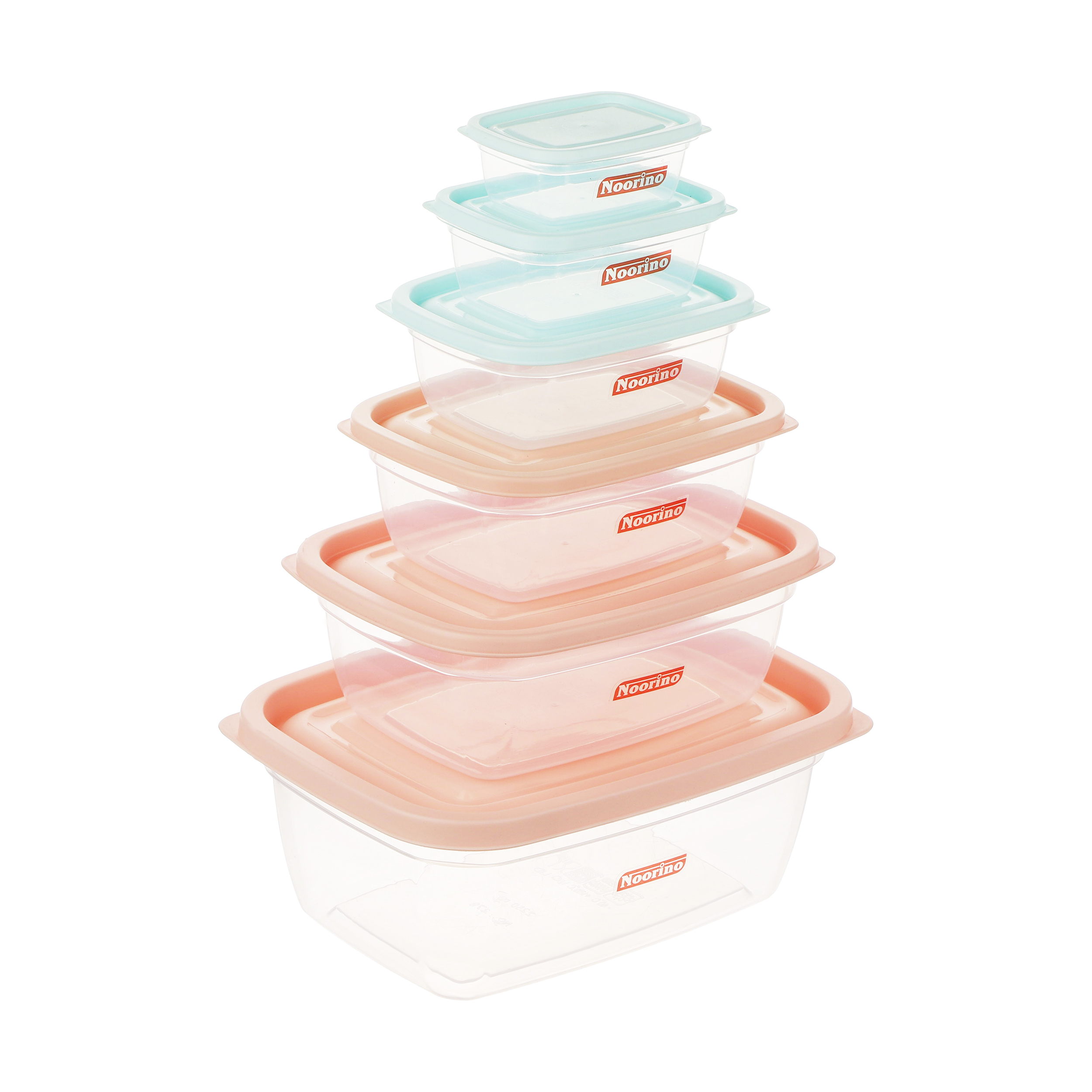 ظروف نگهدارنده نورینو مدل سنبل مجموعه 6 عددی