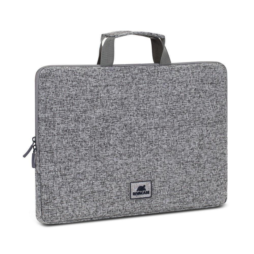 کیف لپ تاپ ریواکیس مدل RIVACASE 7915 light grey Laptop sleeve 15.6″ with handles ارسال فوری
