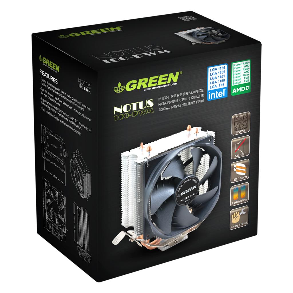 سیستم خنک کننده بادی گرین مدل NOTUS 100 – PWM