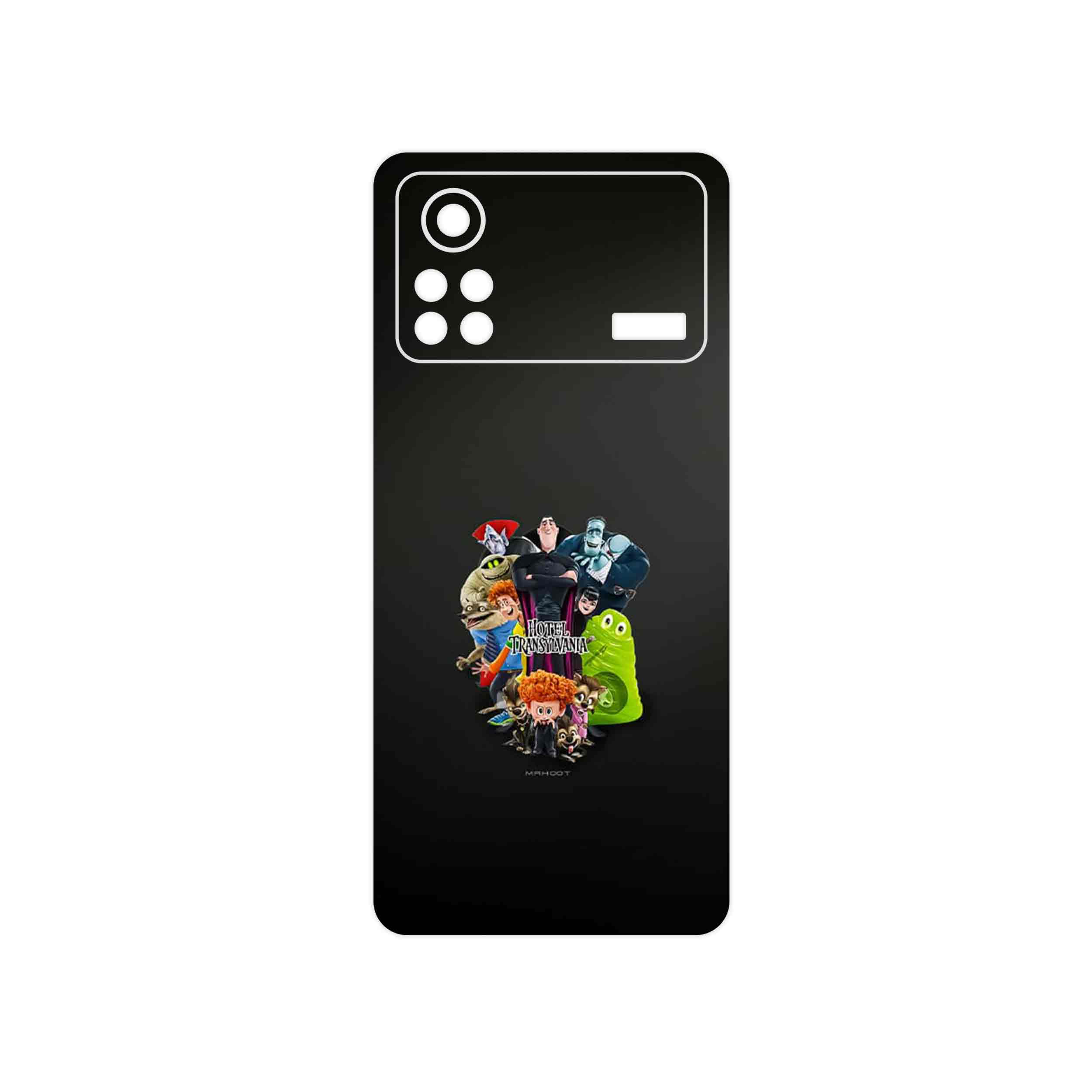 برچسب پوششی ماهوت مدل Hotel Transylvania مناسب برای گوشی موبایل شیائومی Poco X4 Pro 5G