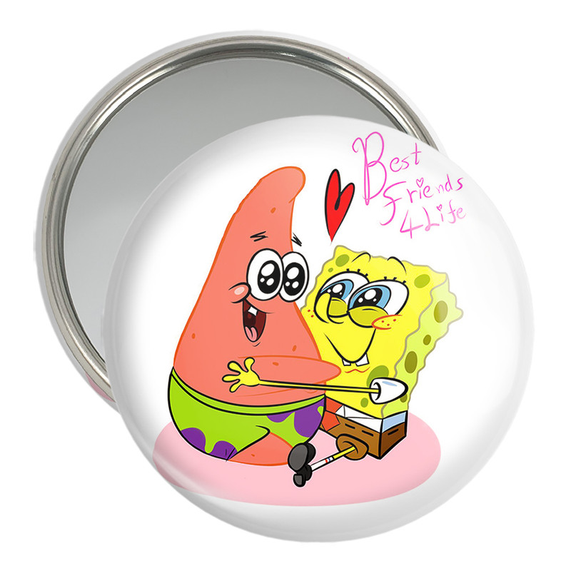 آینه جیبی خندالو مدل  باب اسفنجی و پاتریک کد 24715