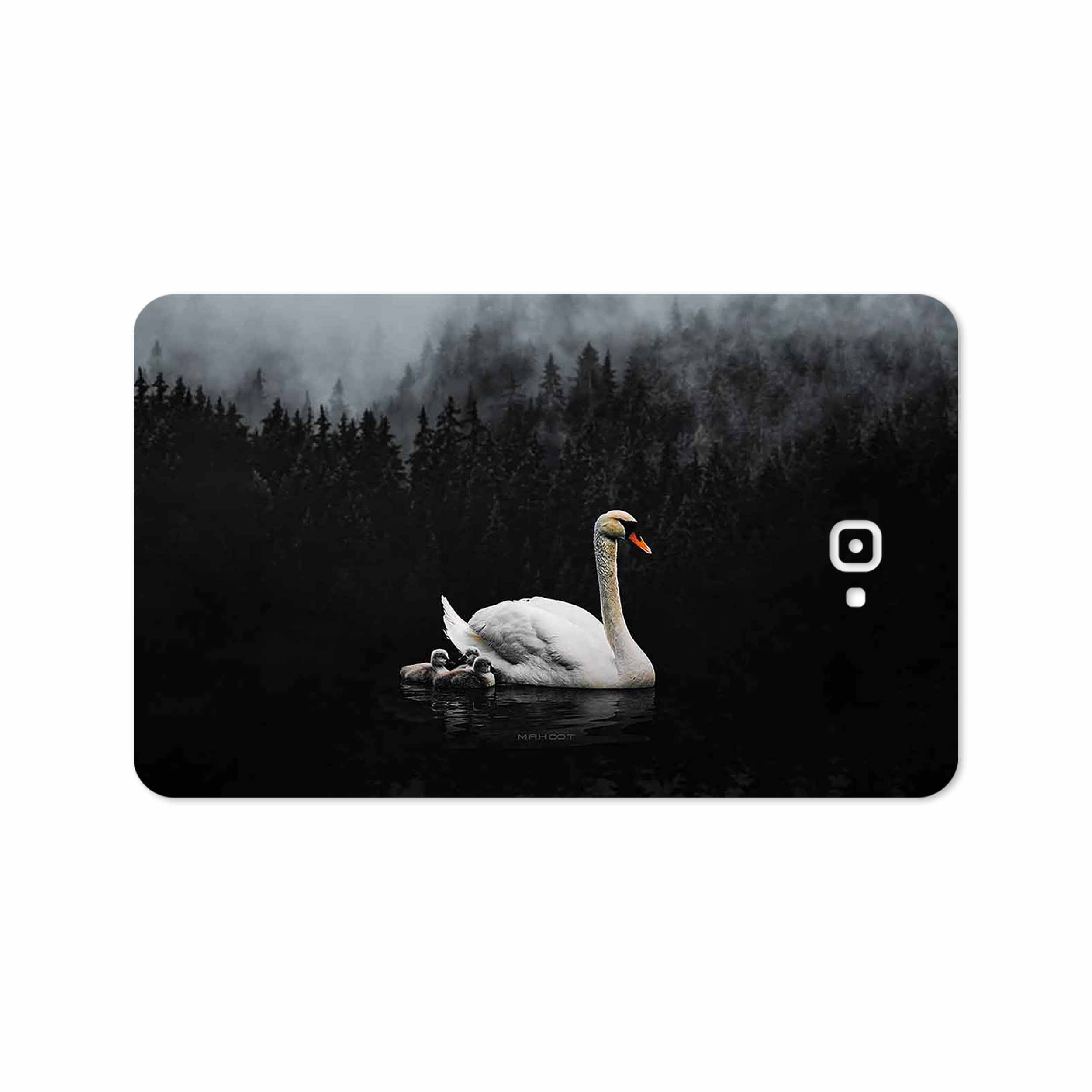 برچسب پوششی ماهوت مدل Swan Lake مناسب برای تبلت سامسونگ Galaxy Tab A 10.1 2016 T585