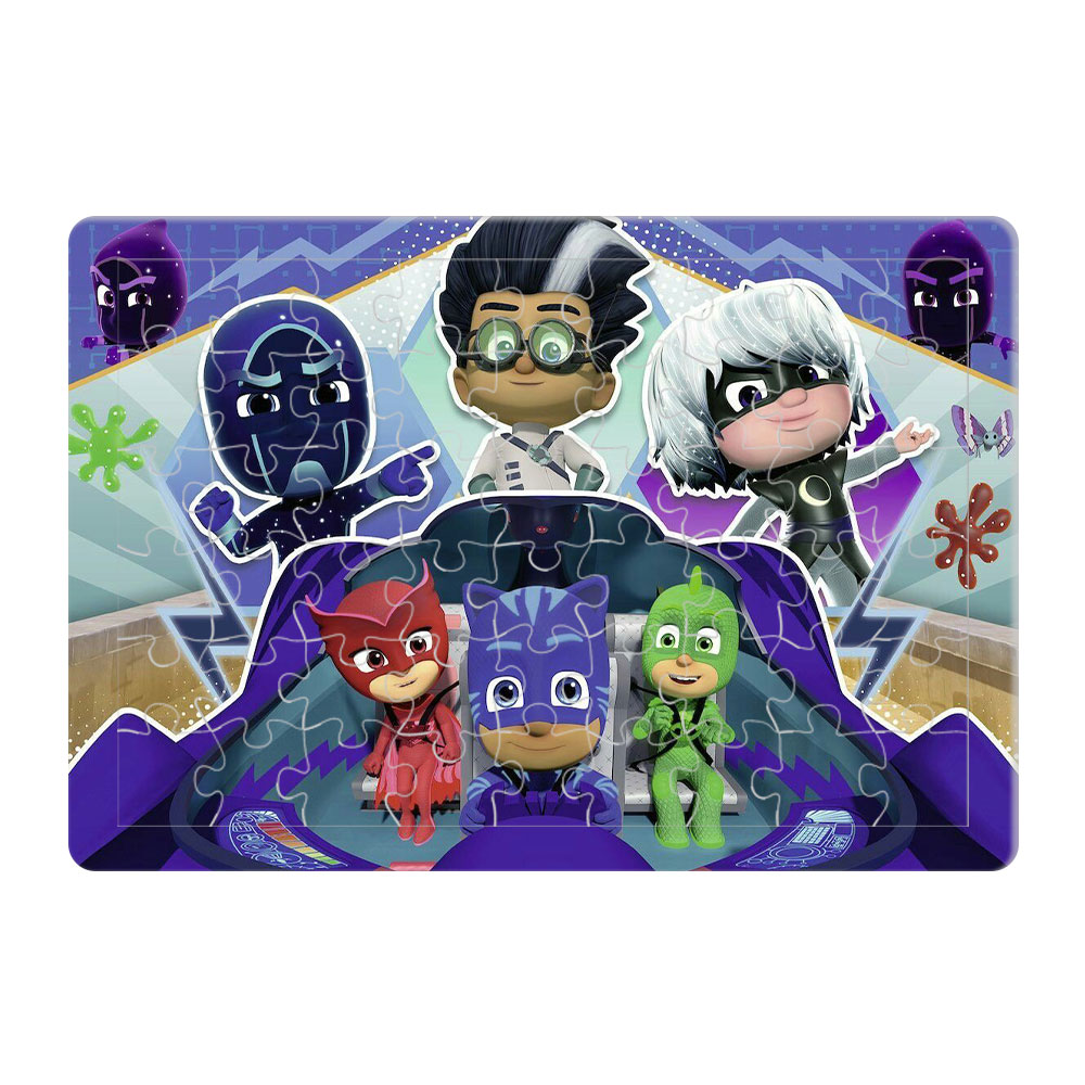 پازل 54 تکه طرح PJ Masks مدل P0078