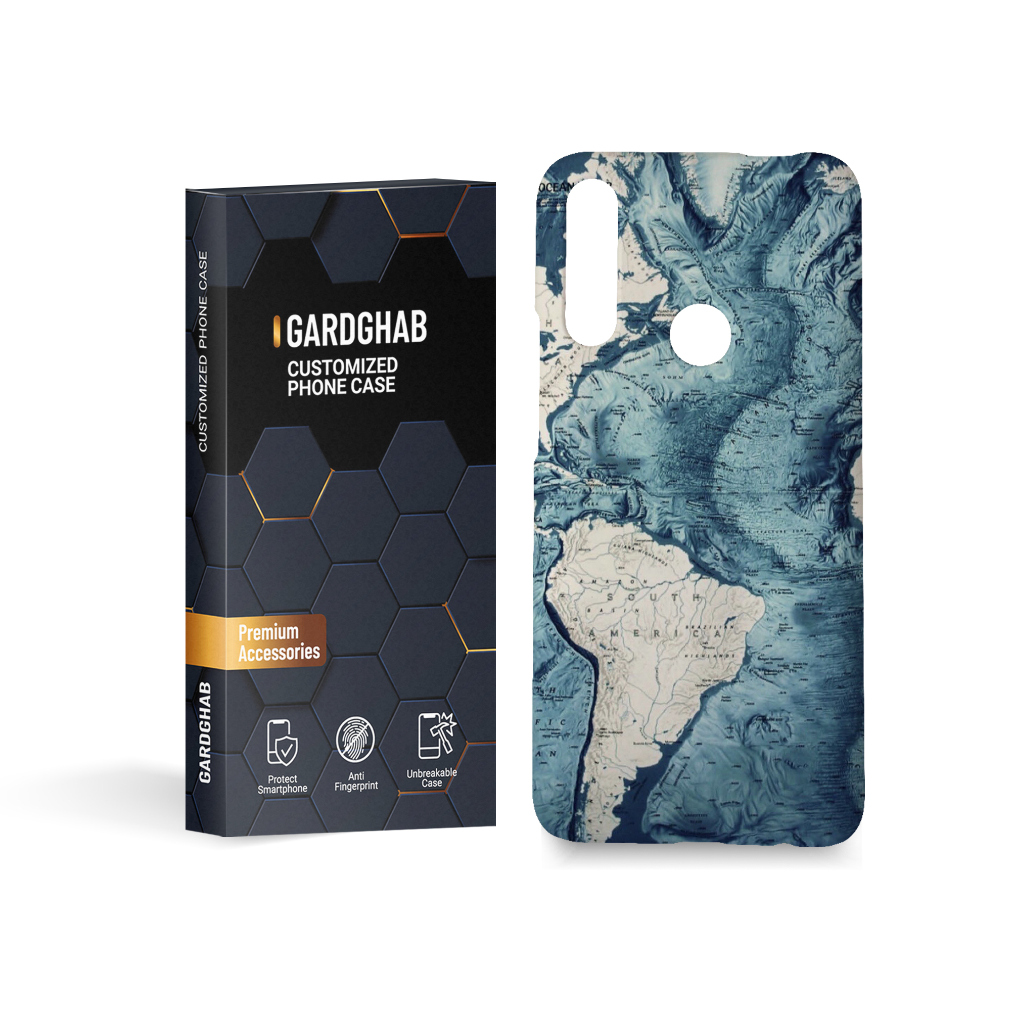   کاور گارد قاب مدل ساده مناسب برای گوشی موبایل هوآوی Y9 prime 2019