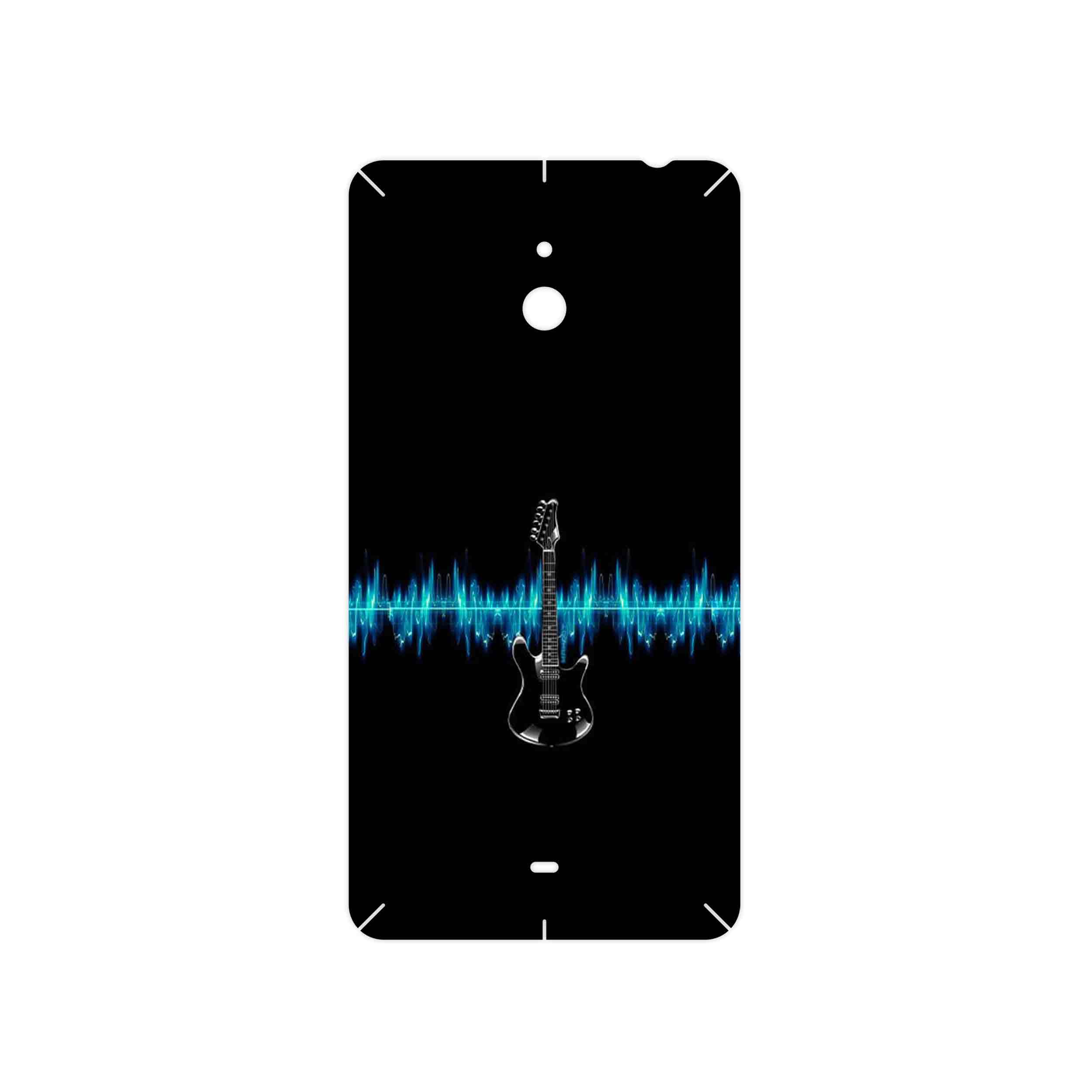 برچسب پوششی ماهوت مدل Electric Guitar مناسب برای گوشی موبایل نوکیا Lumia 1320