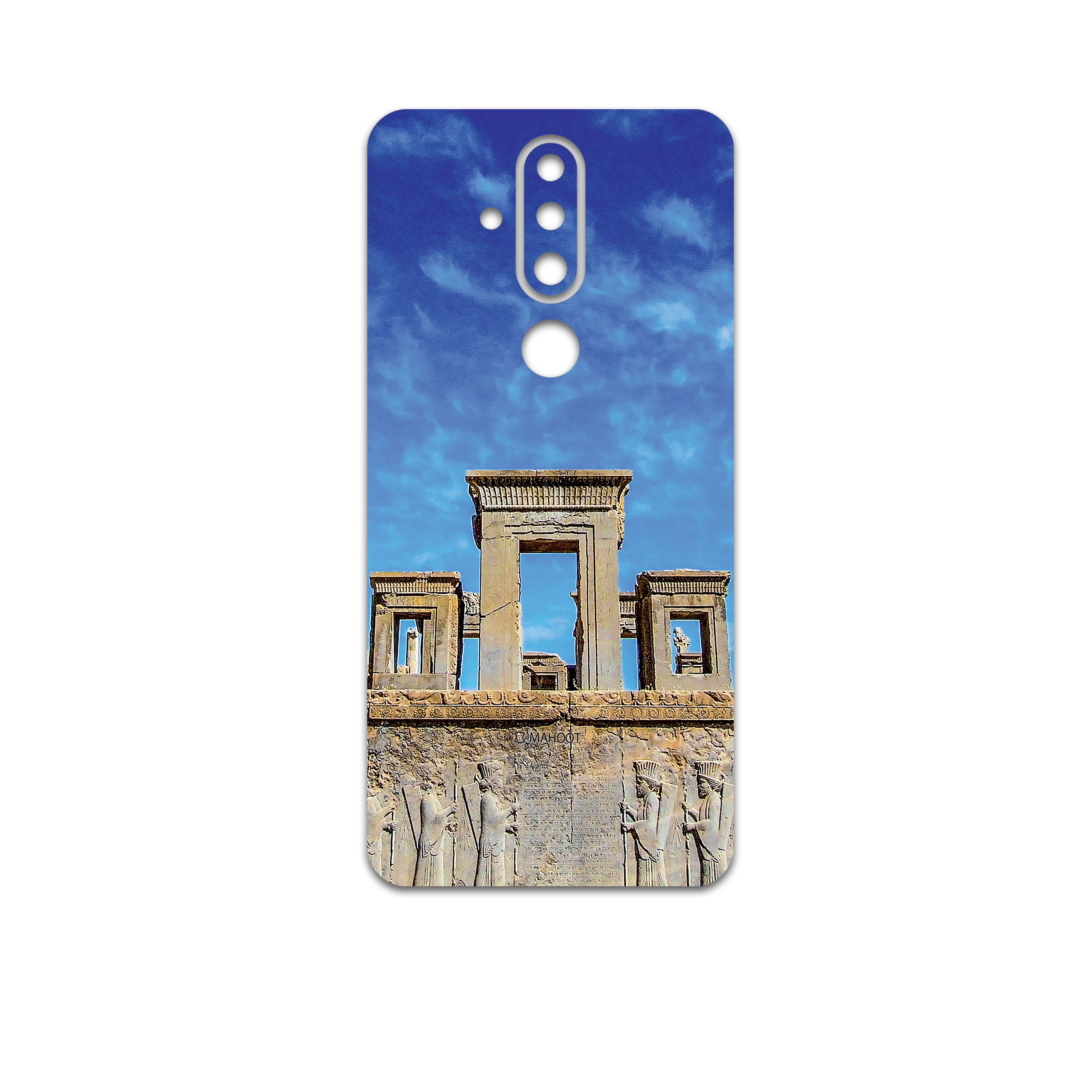 برچسب پوششی ماهوت مدل TAKHT-e-JAMSHID مناسب برای گوشی موبایل نوکیا X71