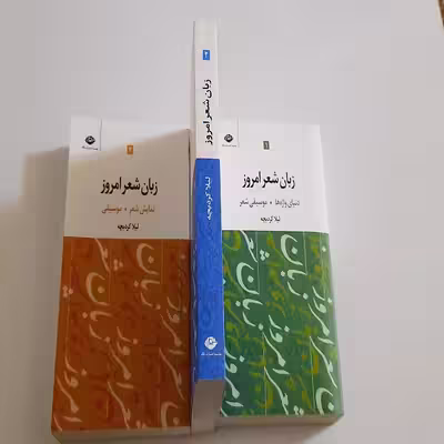 کتاب زبان شعر امروز اثر لیلا کرد بچه نشر نگاه 3 جلدی