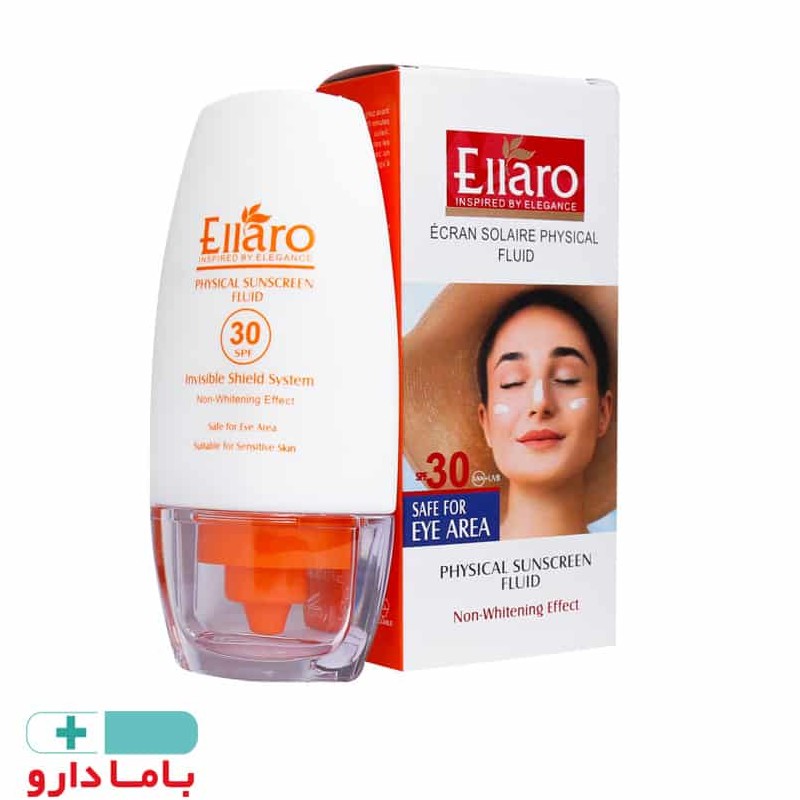 ضد آفتاب فلوئید فیزیکال SPF30 الارو 50 میلی لیتر

