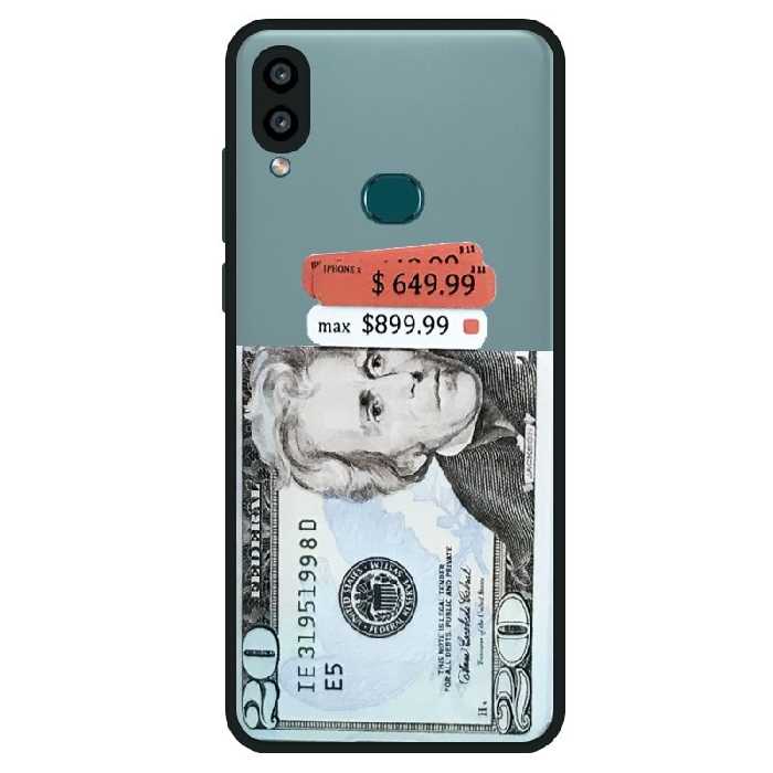 قاب هیبریدی پسرانه طرح بیست دلاری مناسب برای گوشی Samsung Galaxy A10S مدل پشت مات محافظ لنزدار مجهز به کپسولی ضربه گیر Hybrid Case Fantasy 20 Dollar