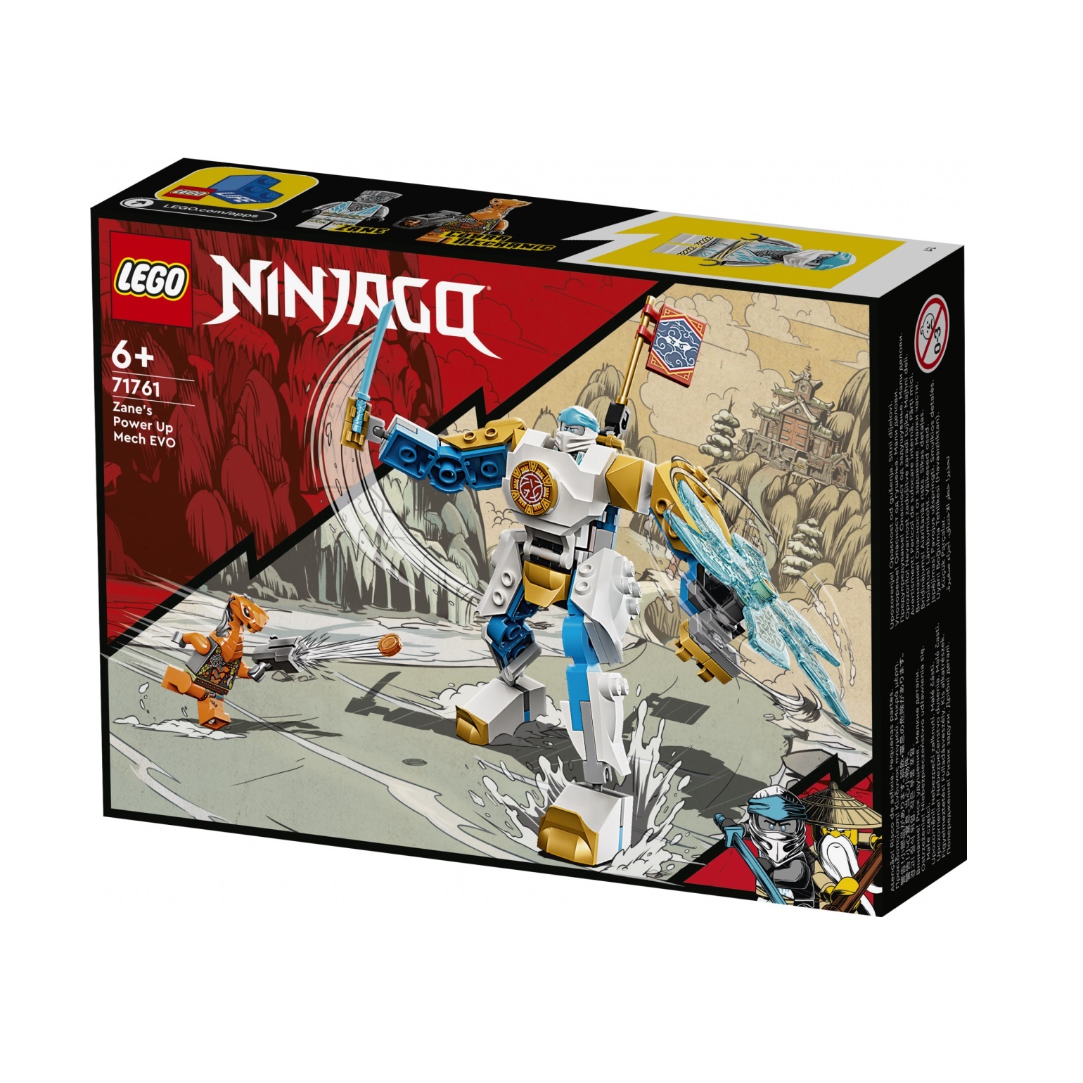 لگو سری Ninjago مدل Zanes Power Up Mech EVO کد 71761