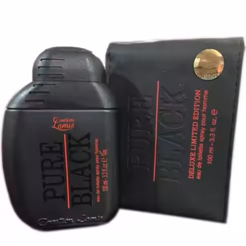ادکلن پور بلک مردانه اصل PURE BLACKحجم 100میل