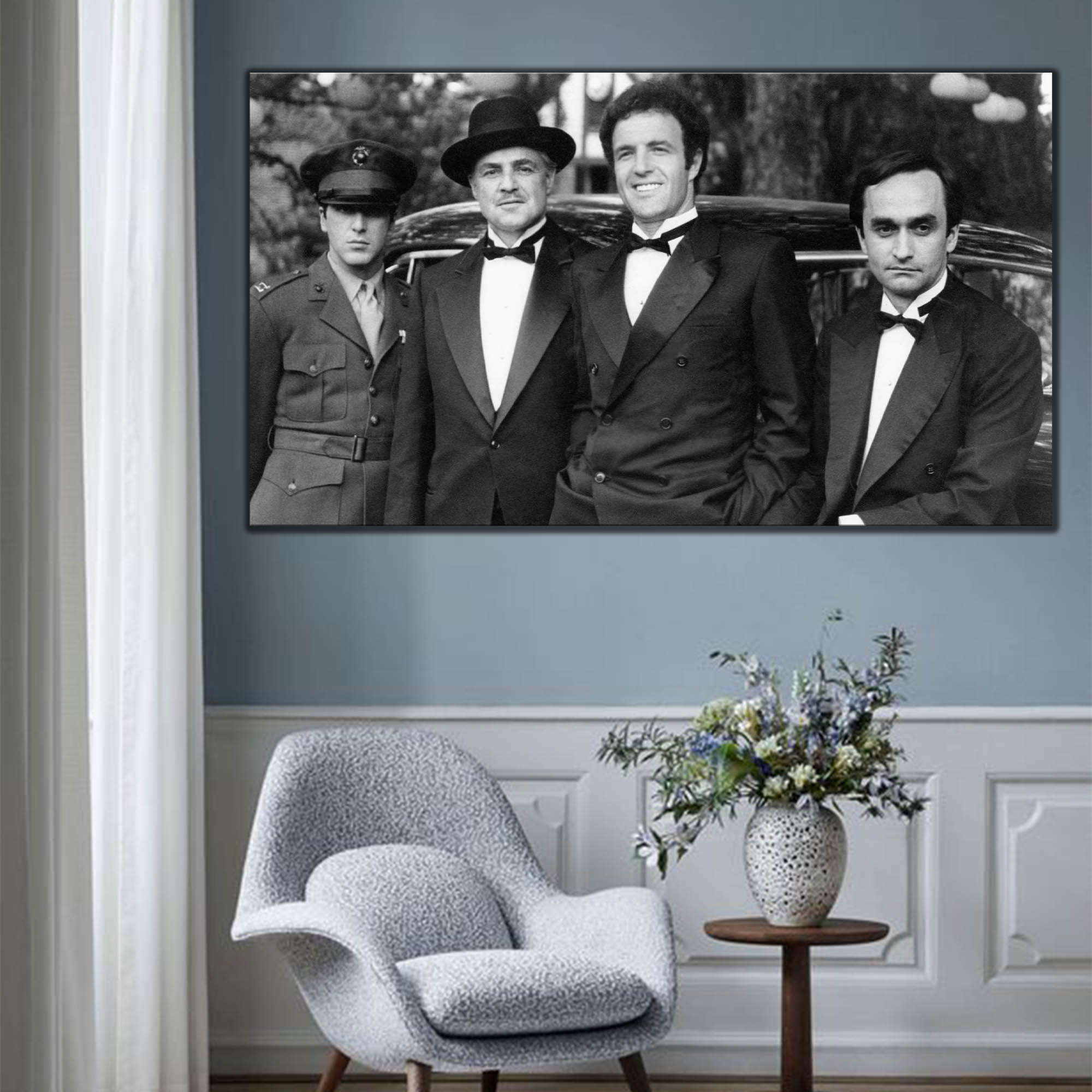 تابلو شاسی طرح فیلم پدر خوانده -hz- مدل برترین عکسهای فیلم وسینما کد93